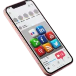 Celular Redes Sociais transparente
