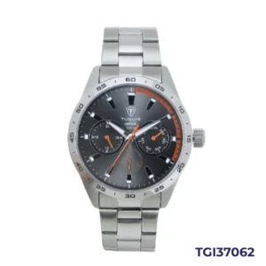 Relógio Masculino Multifunção Tuguir Infinity Analógico Prata e Cinza TGI37062
